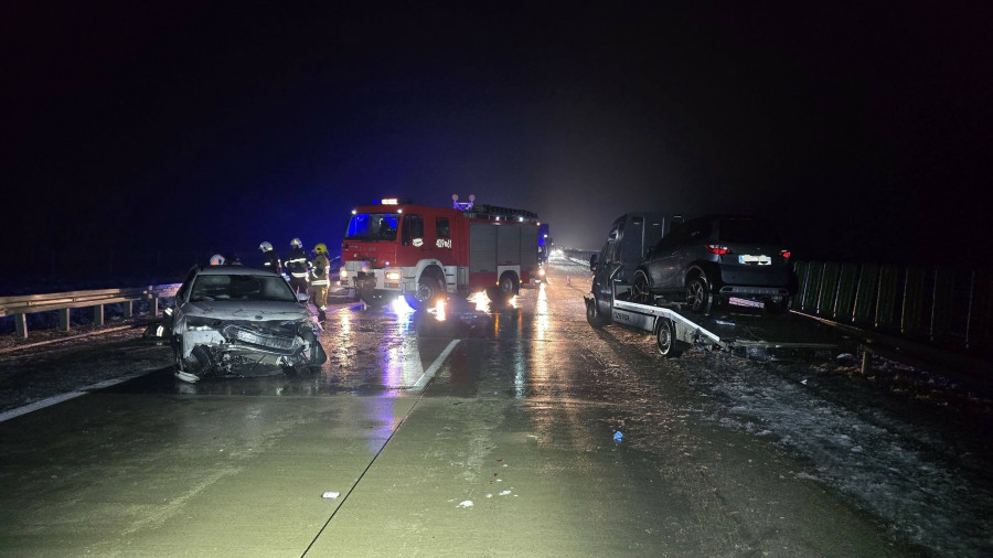 Groźne zdarzenie na A4 (źródło: Dolnośląskie Alarmowo)